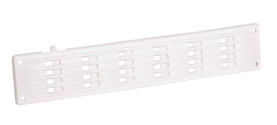 Flat closing grille, 400x40mm, for door sill