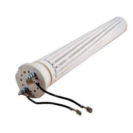 Single-phase steatite heater D.52 - 1800W, with wires and supports - Chaffoteaux - Référence fabricant : 60000652