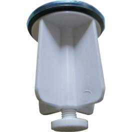 Stainless steel valve for Porcher drain D.39 mm - Idéal standard - Référence fabricant : D795091NU