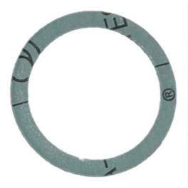 Nitrile gasket for aluminium radiator, 32.5x40x1mm, 25 pieces - Sirius - Référence fabricant : 102903