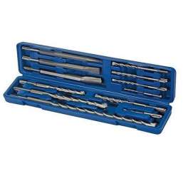 Set of 12 SDS PLUS drills and chisels - Toolstream - Référence fabricant : 633750
