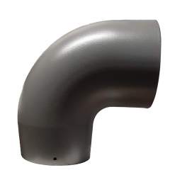 Elbow 90° grey matte enamel, D.153 - TEN tolerie - Référence fabricant : 332326