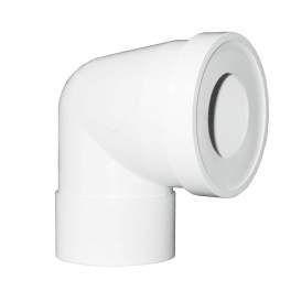 90 degree female WC elbow diameter 100 - Régiplast - Référence fabricant : PCF100