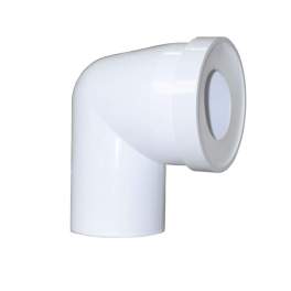 90 degree WC elbow Male diameter 93 - Régiplast - Référence fabricant : PCM93