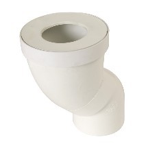 Codo WC masculino D.100 ajustable