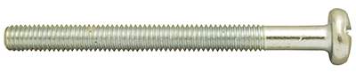 Metal screws 4x40 for HM wall plugs, 50 pieces