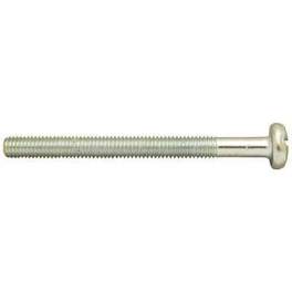 Metal screws 6x45 for wall plugs, 100 pieces - PLOMBELEC - Référence fabricant : 014009