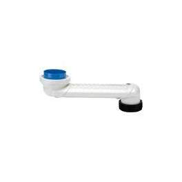 S-bend for replacement toilet bottom outlet - 0709254 - NICOLL - Référence fabricant : KP04