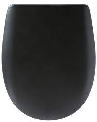 Toilet seat Soft black mat - Free Delivery!