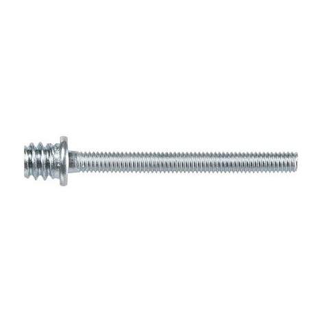 Metal screw 5x60 for wall plug, 100 pieces