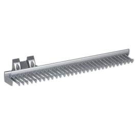 Removable side tie rack, aluminium and matt anodised plastic - Emuca - Référence fabricant : 7913862