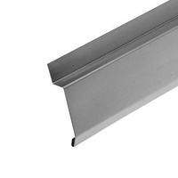 Zinc bevel flashing strip, length 2m, width 100mm,