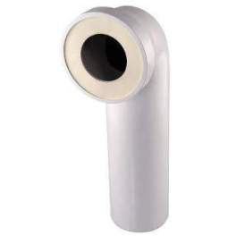 Long WC pipe 90° male D.100mm. - Régiplast - Référence fabricant : PL