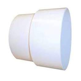 White PVC sleeve Female D.100mm Male D.93mm. - Régiplast - Référence fabricant : RCB