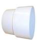 Manchon PVC blanc Femelle D.100mm Mâle D.93mm.