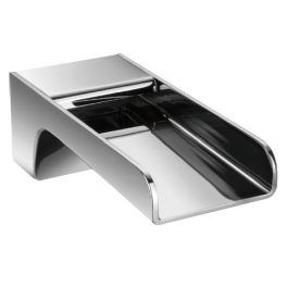 DAX OPEN FALL wall-mounted waterfall spout, chrome finish - PF Robinetterie - Référence fabricant : FHCRZ20