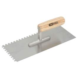 Toothed float, stainless steel blade, 6x6 mm groove - KSTools - Référence fabricant : 144.0350