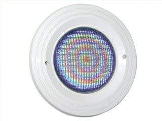 Projecteur LED à vis, pose sur liner, béton, panneau PL07, couleur
