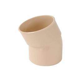 Elbow 20 male female 80, sand, for PVC downspout - NICOLL - Référence fabricant : CR2GTS