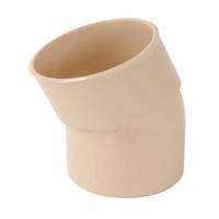 Elbow 20 male female 80, sand, for PVC downspout