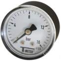 Axialmanometer D.40 von 0 bis 10 bar