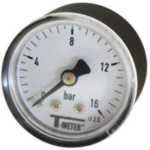 Manómetro axial D.40 de 0 a 10 bar