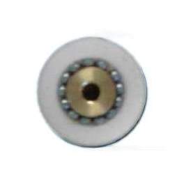 Roulette ROU17 fixe diamètre 19 mm épaisseur 10 mm - Kinedo - Référence fabricant : ROU17