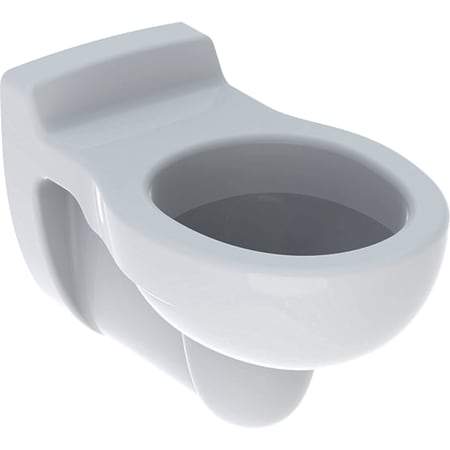 Hanging toilet for children 4 to 7 years, white