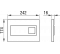 Piastra di controllo CARO in vetro bianco - Schwab - Référence fabricant : FLUPL8940