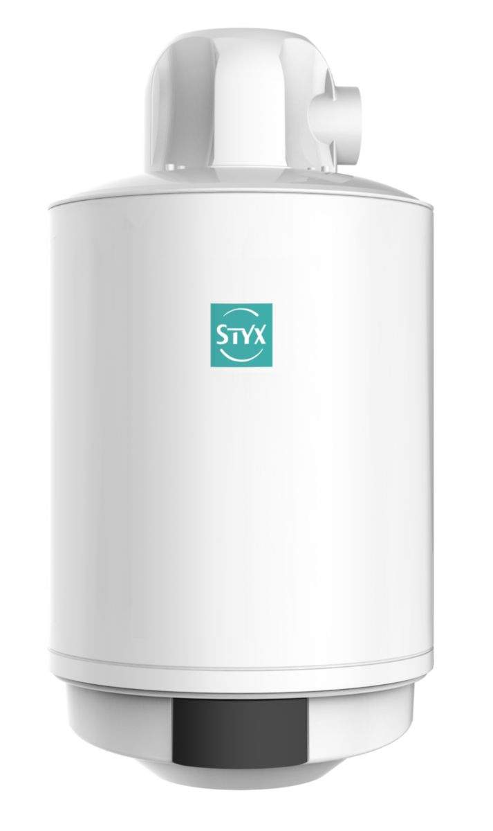 STYX Gasspeicher Wandmontage mit Saugnapf, 80 Liter, SFB-E X100 (ohne Saugnapf)