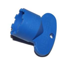 Key for Hansapinto and Hansapolo mixing valve aerator, JR cover, M21.5x1 - HANSA - Référence fabricant : 59913133