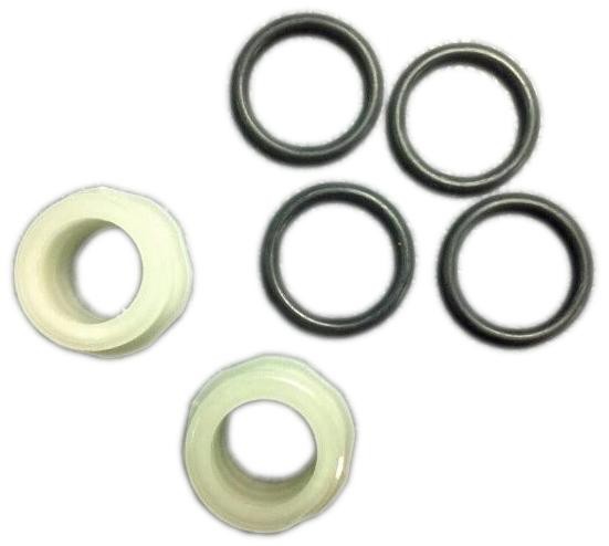 Set of 2 nipples 3/4 with special filter O-rings