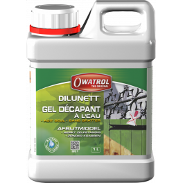 Stripping gel for plastic, wood, metal, 1 litre - Durieu - Référence fabricant : 110965