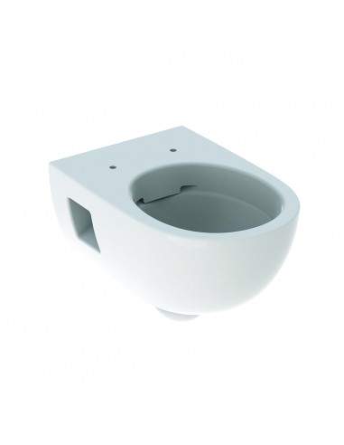 RENOVA Rimfree wall-mounted toilet without flap.