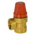 Safety valve 15x21 3B brass without sleeve