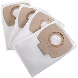 Vacuum bags for NILFISK BUDDY 15 and 18, 4 pieces - Nilfisk - Référence fabricant : 302002403