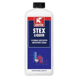 Déboucheur STEX liquide 1 litre pour les bouchons organiques - Griffon - Référence fabricant : 6300165