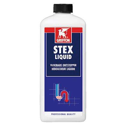 STEX Flüssiger Abflussreiniger 1 Liter für organische Verstopfungen