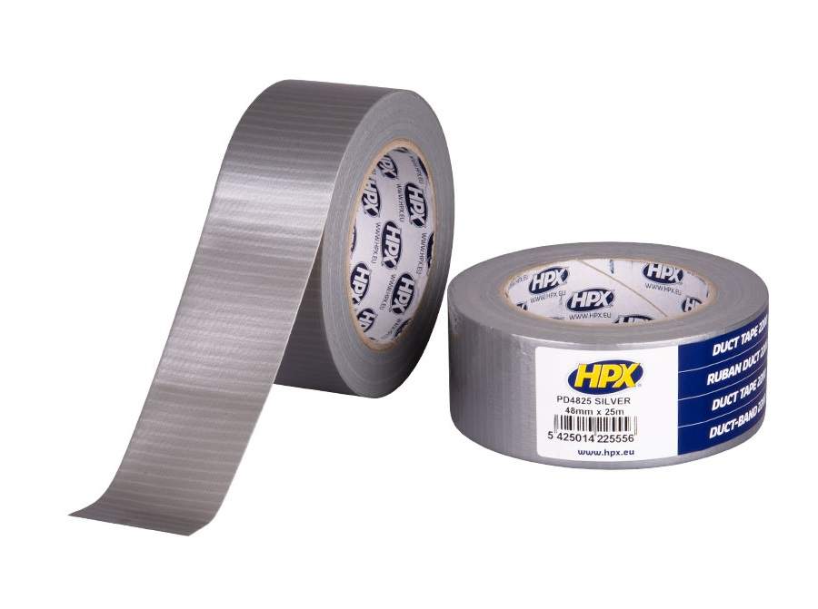 48m x 25m DUCT TAPE 2200 Silver Adhesive Cloth Tape