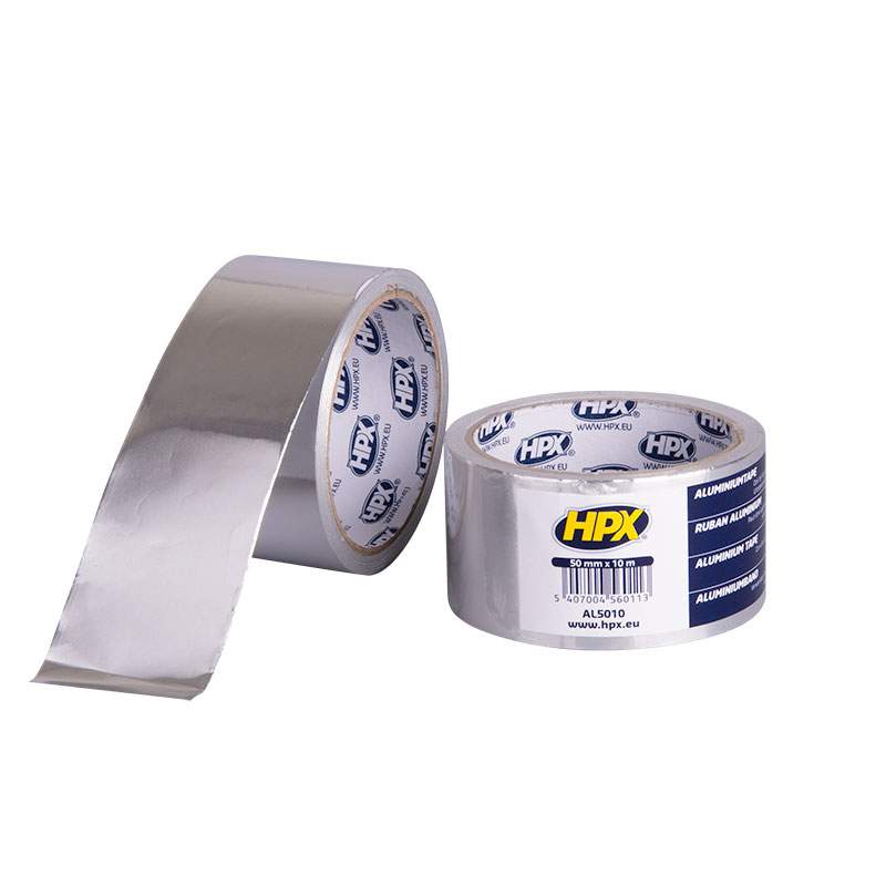 Aluminium tape -30° to +120°C, 50mm x 50m