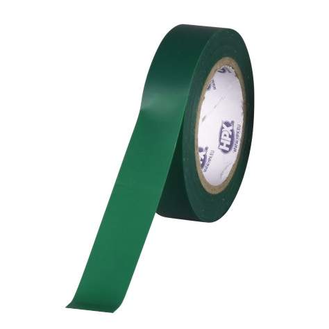 TAPE 5200 Nastro isolante in PVC, verde, 15mm x 10m