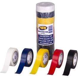 Nastro isolante in PVC TAPE 5200, set di 10, 19mm x 10m - HPX - Référence fabricant : IC1910