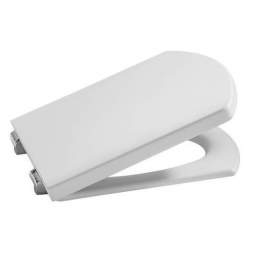 ROCA Hall seat, white, 408mm, Silencio fall prevention system - Roca - Référence fabricant : A801622004
