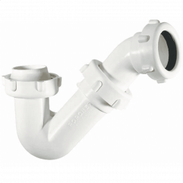 Siphon de bidet PVC tube en S Porcher - Porcher - Référence fabricant : D5864AC
