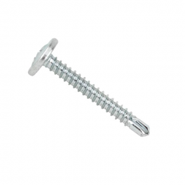 Self-tapping screw, oval head zinc-plated steel, 4.8x25, set of 20 pieces - I.N.G Fixations - Référence fabricant : A852130