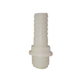 Male polyamide hose barb 15x21 for 16mm hose - CODITAL - Référence fabricant : 50055051516