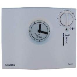 Programmable thermostat, with daily analog clock - Landis - Référence fabricant : RAV11.1