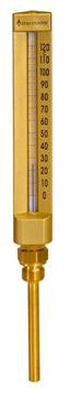 Industriethermometer von 0°C bis 120°C Gerade