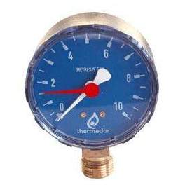 Radial Hydrometer 0-10m connection 12x17 - Thermador - Référence fabricant : H10