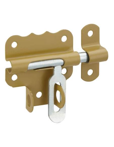 Door Lock, Padlock Bolt 50mm, Bronze